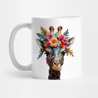 Vibrant little Giraffe Face Mug